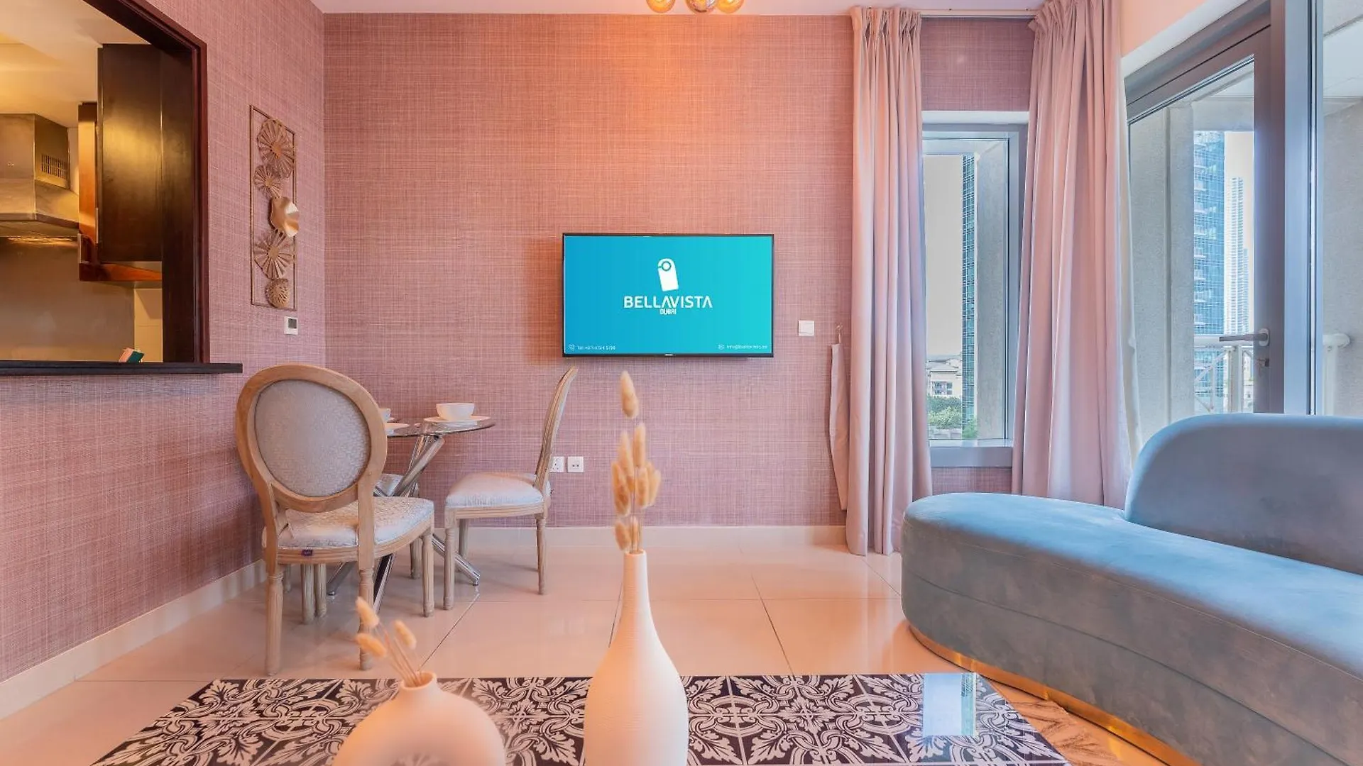 Apartment Bellavista - Delicate - 1Br With Extra Room - 29 Boulevard - Fountain Views Dubai